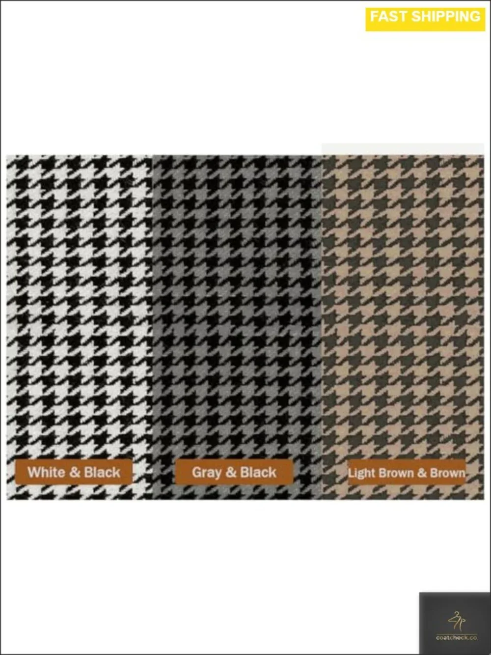 N/A men houndstooth